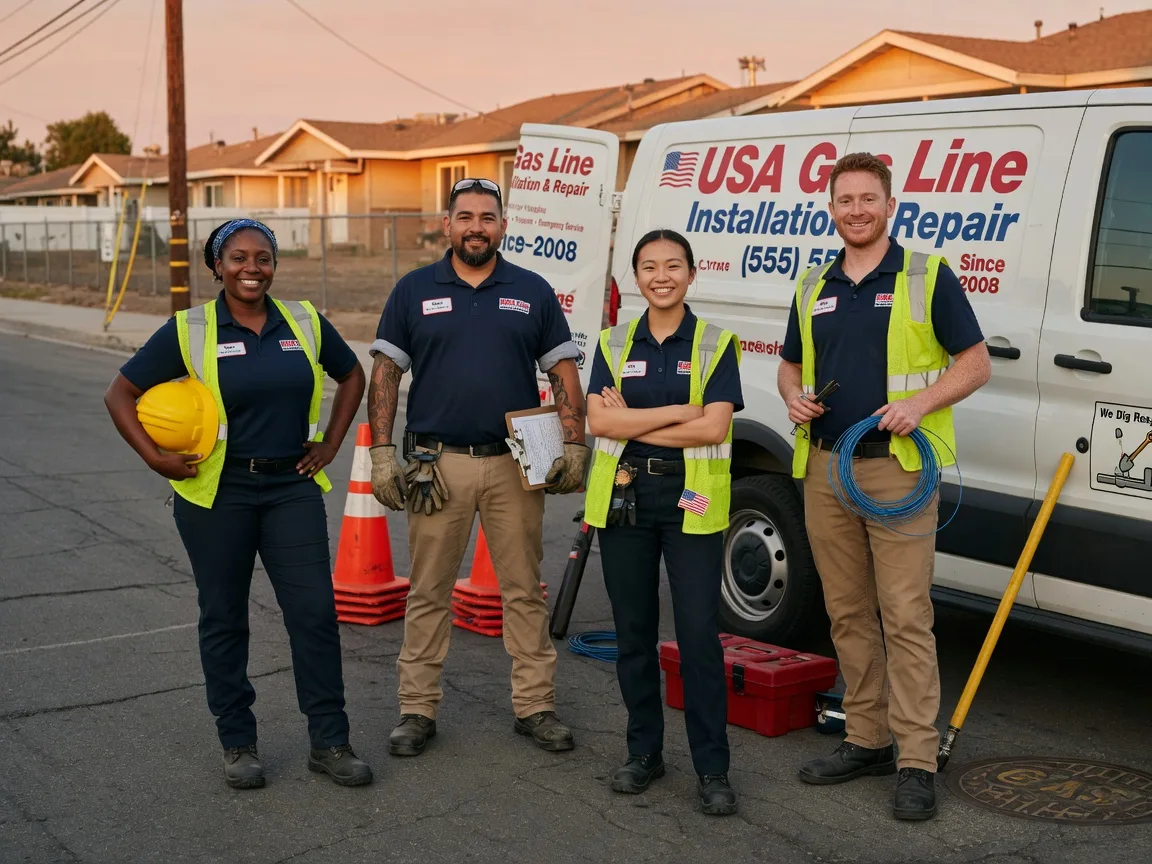 Gas Line Installation company in Nipomo, CA